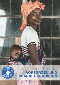 Titelseite Infobroschüre Ärzte der Welt - Ihr Testament